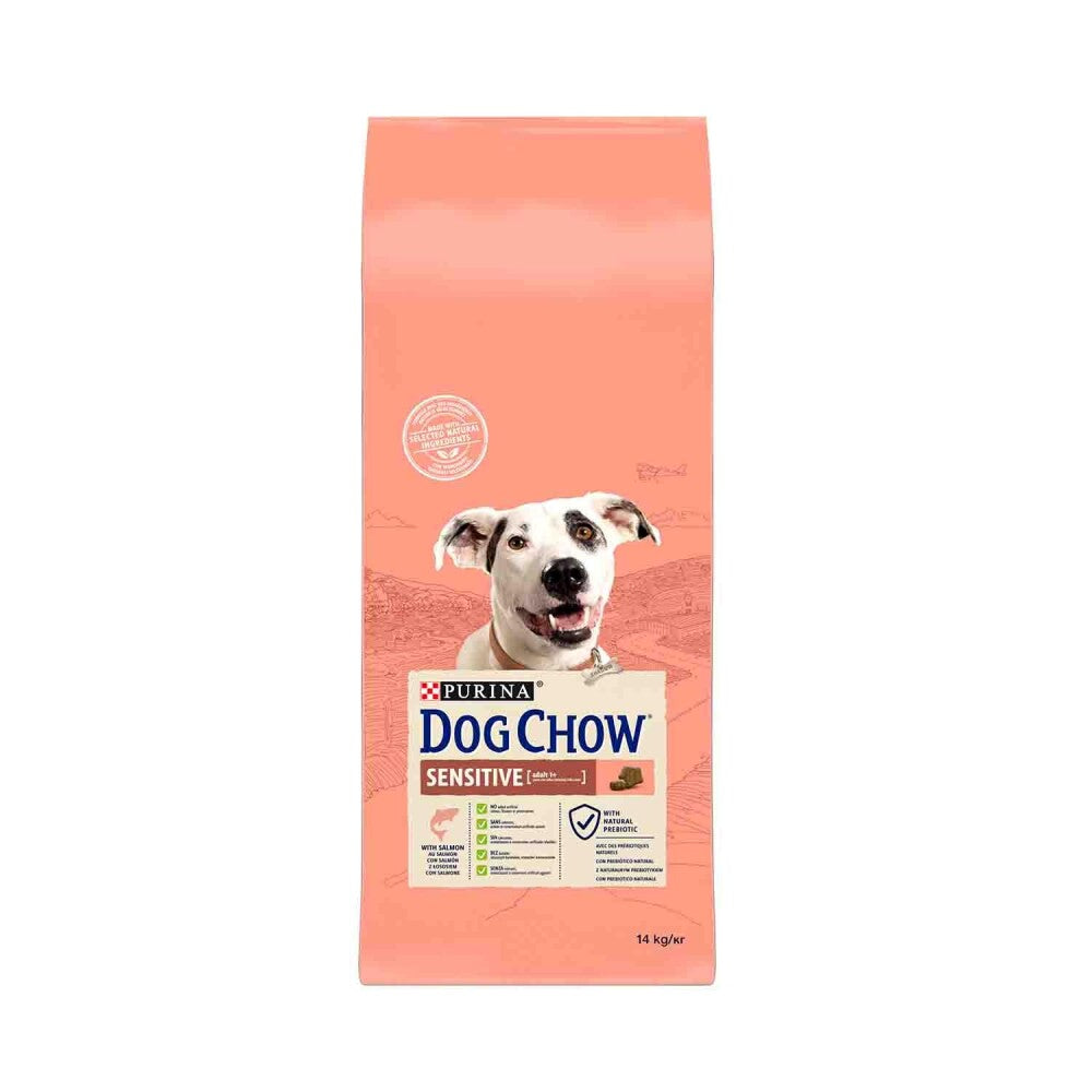 Purina Dog Chow Sensitive Somonlu Yetişkin Köpek Maması 14 KG | SRC: Barcode: 7613034488244